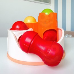 WOOPIE BABY Wbijak Przebijanka Zamek Kule Młotek Zabawka Edukacyjna 12m+