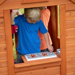 BACKYARD DISCOVERY Drewniany Domek Ogrodowy dla Dzieci Timberlake