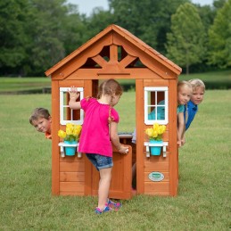 BACKYARD DISCOVERY Drewniany Domek Ogrodowy dla Dzieci Timberlake