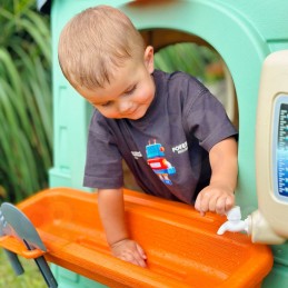 FEBER Domek ogrodowy Recycle Eco Segregacja Odpadów Zielona Energia