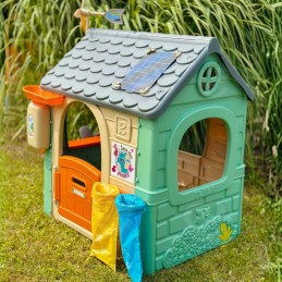 FEBER Domek ogrodowy Recycle Eco Segregacja Odpadów Zielona Energia