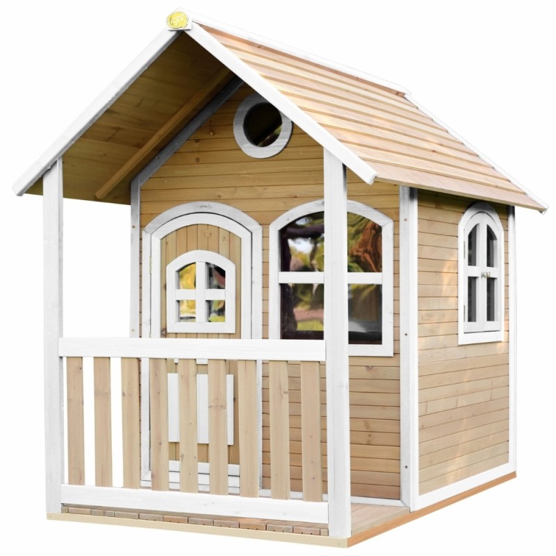AXI Drewniany Domek z Oknami Alex Playhouse 178 cm