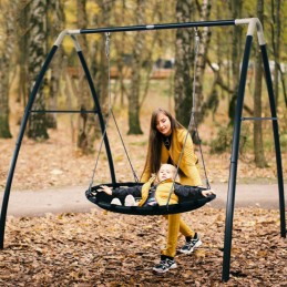 AXI Duża Wytrzymała Huśtawka Ogrodowa Bocianie Gniazdo dla Dzieci