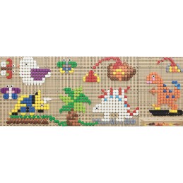 MASTERKIDZ Geometryczne Elementy 8 Kolorów 256 szt Akcesoria do tablic STEM