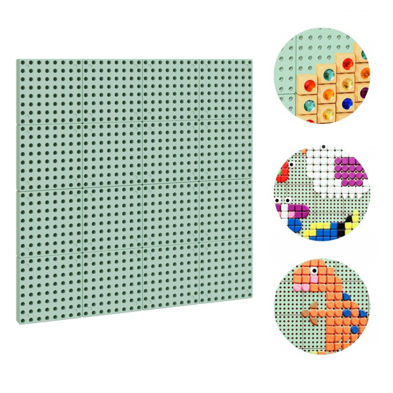 MASTERKIDZ Panel Ścienny Tablica Naukowa Kreatywna STEM Tablica na zewnątrz Outdoor + Panel Monatażowy 80 x 80 (cm)