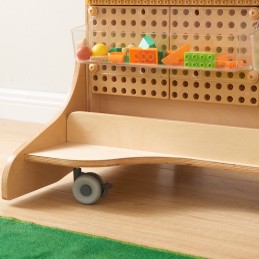 MASTERKIDZ Drewniana Tablica STEM Wolnostojąca