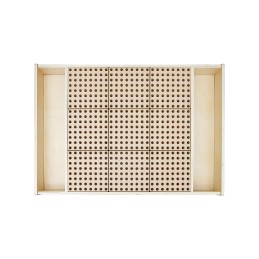 MASTERKIDZ Drewniany Stół Edukacyjny + AKCESORIA STEM WALL