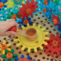 MASTERKIDZ Zestaw Akcesoriów Mix Koła Zębate do Paneli Ściennych STEM 198 el.