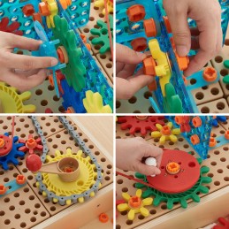 MASTERKIDZ Zestaw Akcesoriów Mix Koła Zębate do Paneli Ściennych STEM 198 el.