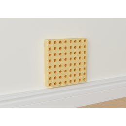 MASTERKIDZ Panel Ścienny Tablica Naukowa Kreatywna STEM 20x20 cm Bez Panelu Montażowego