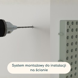 MASTERKIDZ Panel Ścienny Tablica Naukowa Kreatywna STEM Tablica na zewnątrz Outdoor 80 x 80 (cm)