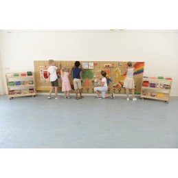 MASTERKIDZ Panele Montażowe STEM 2x 120x80 cm + Akcesoria Zestaw XXL