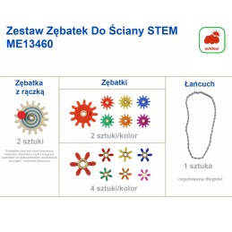 MASTERKIDZ Panele Montażowe STEM 2x 120x80 cm + Akcesoria Zestaw XXL