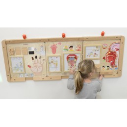 MASTERKIDZ Tablica Edukacyjna Zmysł Smaku Montessori