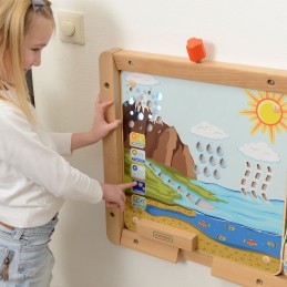 MASTERKIDZ Tablica Edukacyjna Obieg Wody Montessori