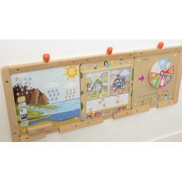 MASTERKIDZ Tablica Edukacyjna Obieg Wody Montessori