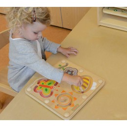 MASTERKIDZ Magnetyczny Labirynt Świat Owadów - Tabliczka