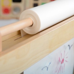 MASTERKIDZ Ogromna Drewniana Sztaluga Okienna Do Malowania
