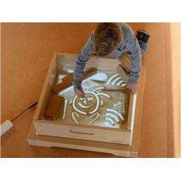 MASTERKIDZ Panel Skrzynia LED Sensoryczna