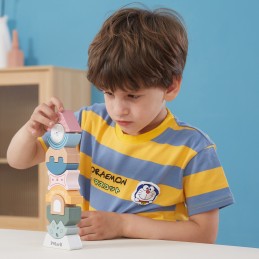 VIGA PolarB Drewniana Układanka Balansująca Wieża Montessori Klocki Prezent VIGA PolarB