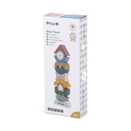 VIGA PolarB Drewniana Układanka Balansująca Wieża Montessori Klocki Prezent VIGA PolarB