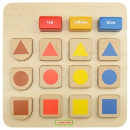 MASTERKIDZ Tablica Edukacyjna Sorter Kształty i Kolory