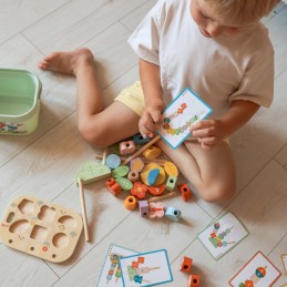 TOOKY TOY Box Edukacyjny 5w1 Magiczny Ogród Montessori