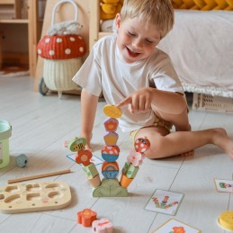 TOOKY TOY Box Edukacyjny 5w1 Magiczny Ogród Montessori