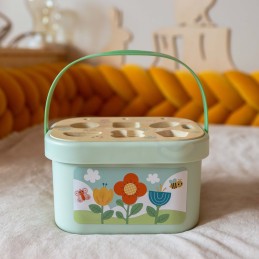 TOOKY TOY Box Edukacyjny 5w1 Magiczny Ogród Montessori