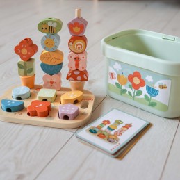 TOOKY TOY Box Edukacyjny 5w1 Magiczny Ogród Montessori