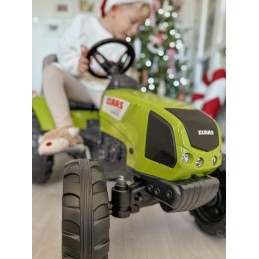 Falk Traktor na Pedały Claas z Przyczepą Duży Ciągnik Zabawka 3+