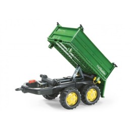 Rolly Toys Przyczepa wywrotka RollyMega Trailer Zielona