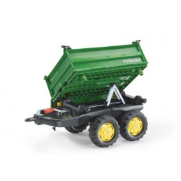 Rolly Toys Przyczepa wywrotka RollyMega Trailer Zielona