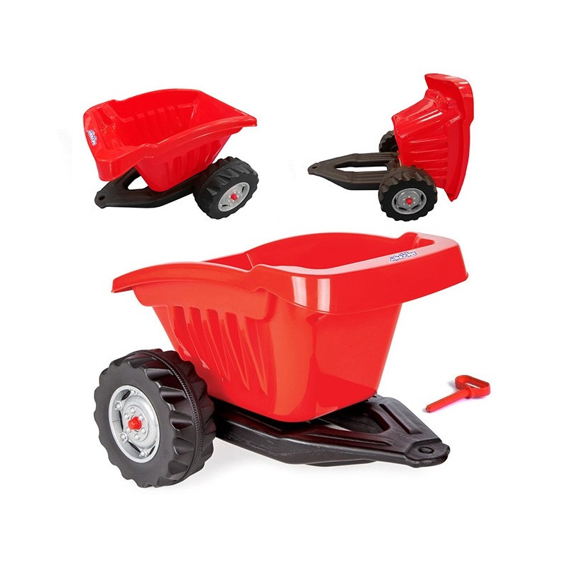WOOPIE Przyczepka Wywrotka ACTIVE TRAILER Czerwona 35 kg