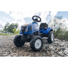 FALK Traktor na Pedały New Holland z Przyczepą i Otwieraną Maską 2-5 lat