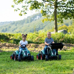 FALK Traktor Lander Zielony na Pedały z Przyczepką od 3-7 Lat
