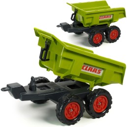 Falk Duża Przyczepka Wywrotka do Traktora Claas R-940C Zielona dla Dzieci