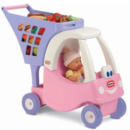 Wózek na zakupy dla dzieci Cozy Coupe  Little Tikes różowy