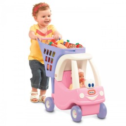 Wózek na zakupy dla dzieci Cozy Coupe  Little Tikes różowy