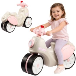 FALK  Jeździk Scooter Strada Retro Dla Dziewczynki Ciche Opony od 1 Roku