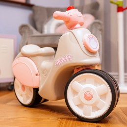 FALK  Jeździk Scooter Strada Retro Dla Dziewczynki Ciche Opony od 1 Roku
