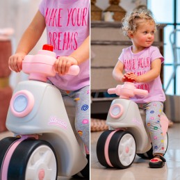 FALK  Jeździk Scooter Strada Retro Dla Dziewczynki Ciche Opony od 1 Roku