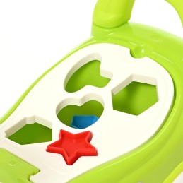 WOOPIE Jeździk 4w1 Sorter Pchacz Chodzik + Klakson Schowek