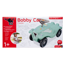 BIG  Jeździk Bobby Car Classic Miętowy Auto Popychacz Ocean Klakson 12m+