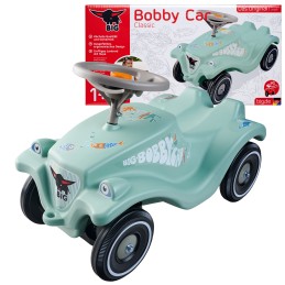 BIG  Jeździk Bobby Car Classic Miętowy Auto Popychacz Ocean Klakson 12m+