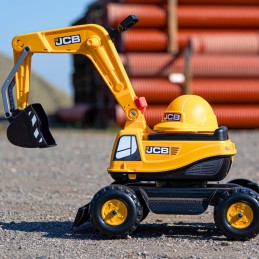 FALK Koparka JCB DIGGER Obrotowa Żółta Ruchoma Łyżka Od 3 Lat.