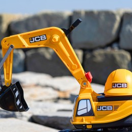 FALK Koparka JCB DIGGER Obrotowa Żółta Ruchoma Łyżka Od 3 Lat.