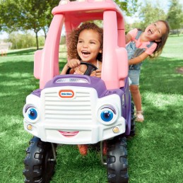 Jeździk Samochód Terenowy Różowo-Fioletowy dla Dzieci Little Tikes
