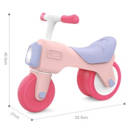 WOOPIE  BABY Rowerek Biegowy Jeździk Dźwięk 18m+ Różowy