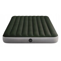 Materac duży dmuchany 203x152 cm dwuosobowy elektryczna pompka gratis INTEX 64779